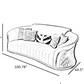 Candy Velvet Fabric Sofa Set