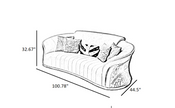 Italian Velvet Fabric Sofa Set