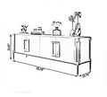 Modern Wooden TV Stand With Storage