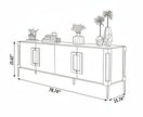 Modern Wooden TV Stand With Storage