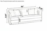 Modern Velvet Sofa Set For Living Room