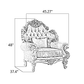 Liville Floral Fabric European Sofa Set
