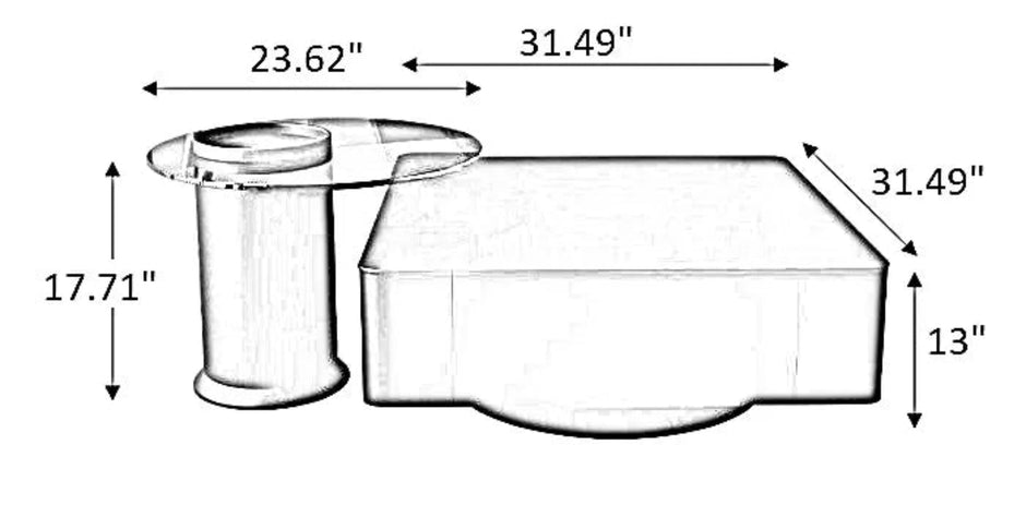 Semi Circular Sectional Leather Sofa