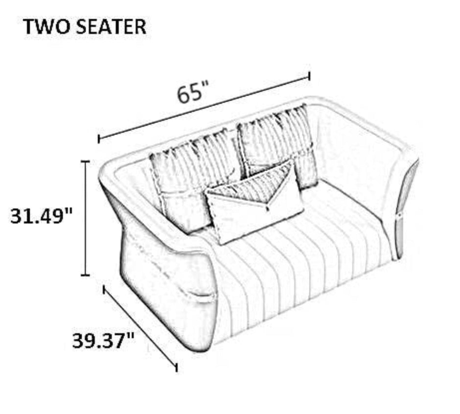 3+2+1+1 Leather Sofa Set