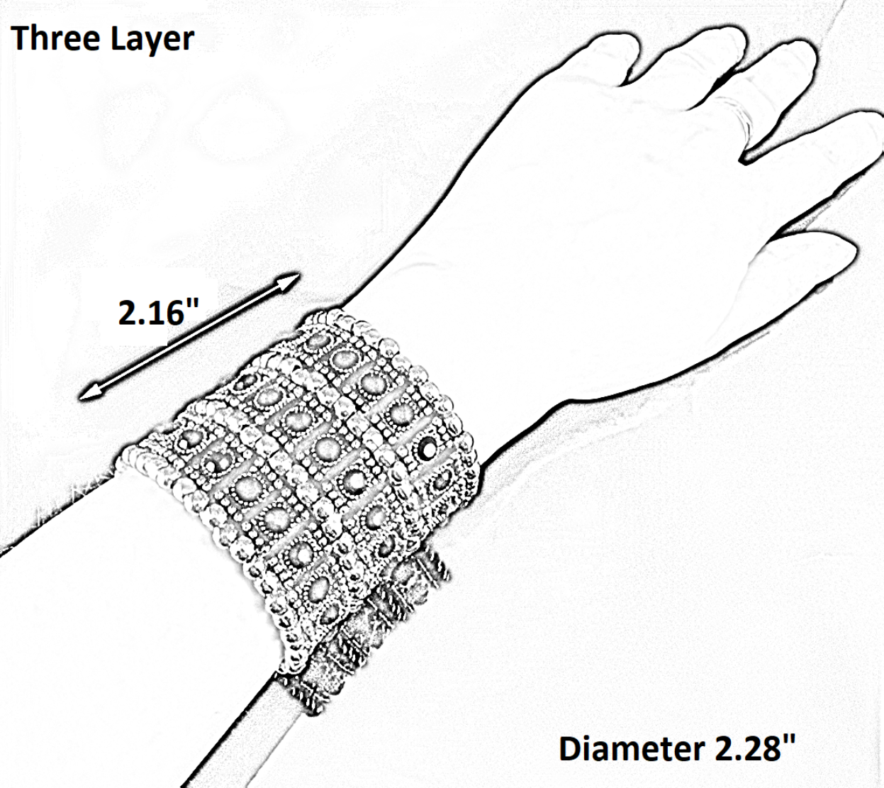 Modern Stone Beaded Bracelet For Women