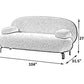 Minimalistic Fabric Modern Sofa Set