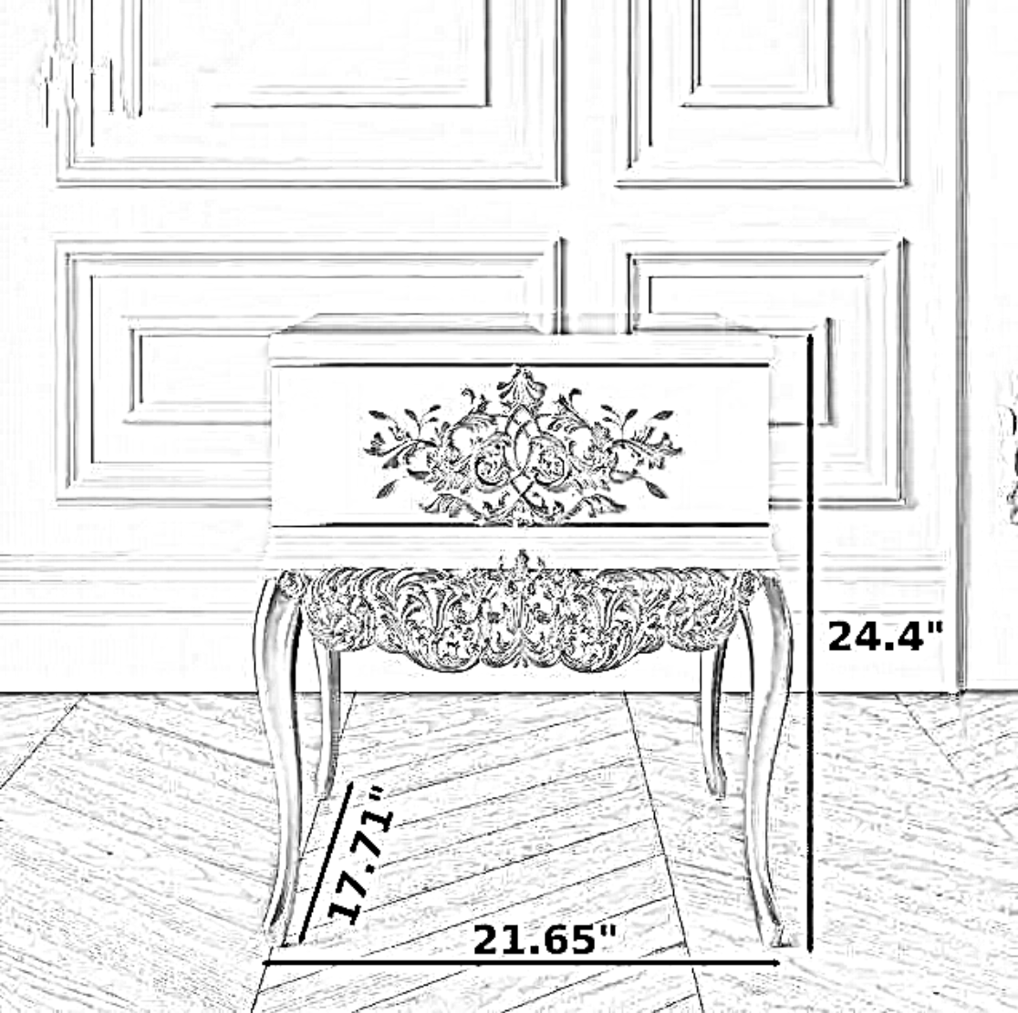 European Button-tufted Fabric Sofa Set