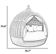 Rattan Round Outdoor Daybed / Ruchi
