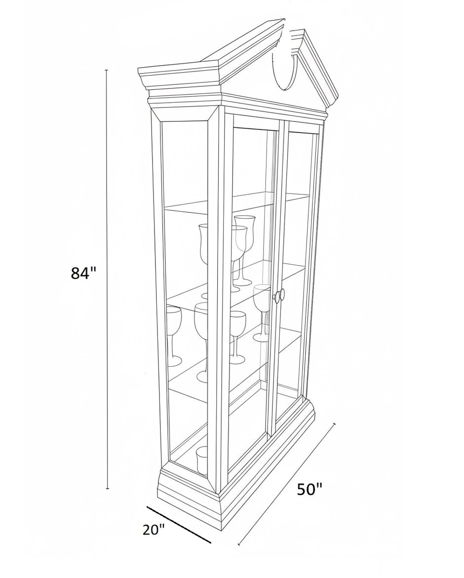 7 Feet Tall Wooden Kitchen Hutch / Ruchi 