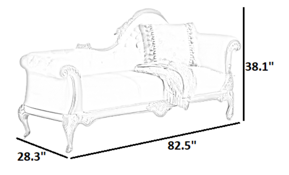 European Button-tufted Fabric Sofa Set
