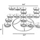 Lotus Design Vintage Metal Candle Holders / Ruchi