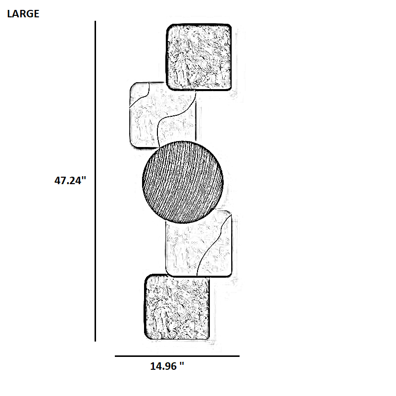 Modern LED Wall Lamp Painting For Corridor