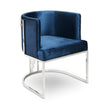 2 Piece Modern Velvet Accent Chairs / Ruchi