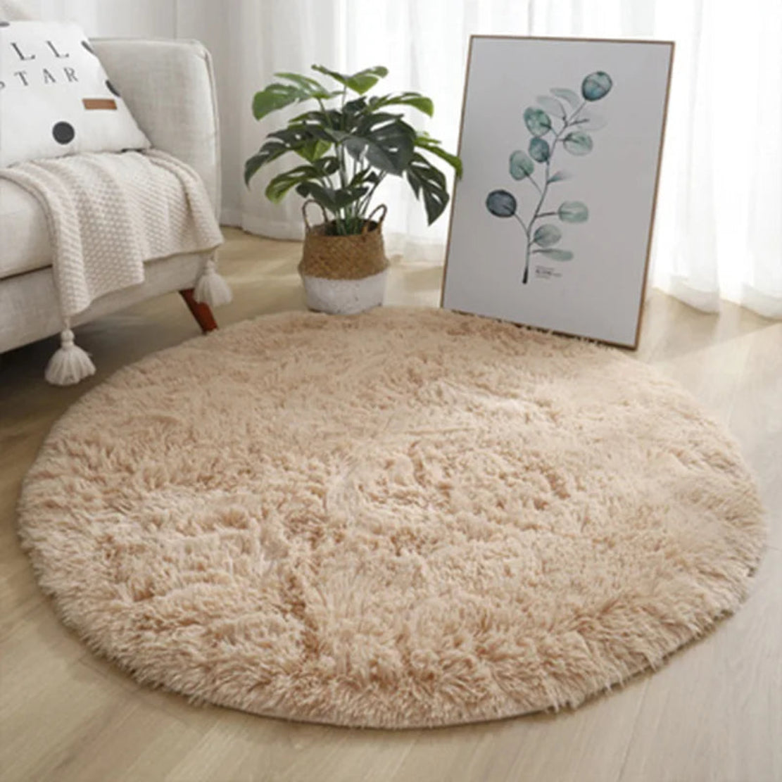 Circular Decorative Area Floor Rug / Ruchi