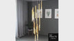 Large LED Multi Light Pendant Chandelier / Ruchi