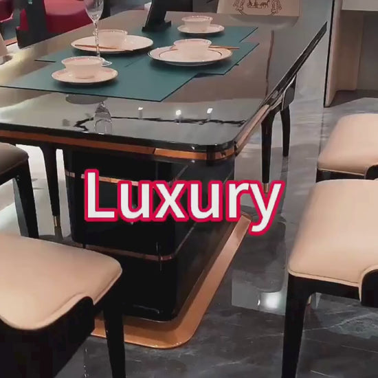 Modern Wooden Dining Table Set / Ruchi