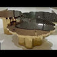 3 Piece Luxury Metal Coffee Table