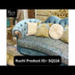 4 Piece Velvet Upholstered European Sofa Set