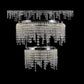 Modern LED Crystal Circular Chandelier