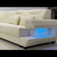 Fabric Sectional Sofa With LED Lights