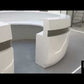 U Shaped Wooden Reception Desk