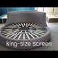 Modern Velvet Upholstered Round Bed