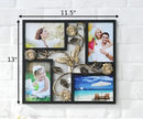 Enticing Metal Collage Photo Frame