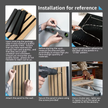 Modern 3D Wood Wall Panel / Ruchi