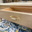 European Marble Top Coffee Table With Storage / Ruchi