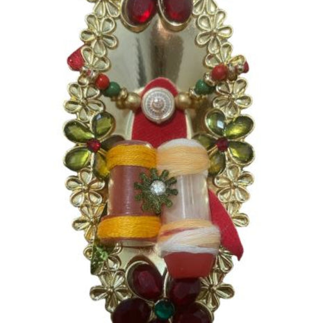 2 Piece Rakhi Thali Set For Brother / Ruchi