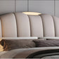 Modern LED Leather Bed With Storage / Ruchi