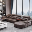 Comfy Electric Reclining Leather Sofa / Ruchi