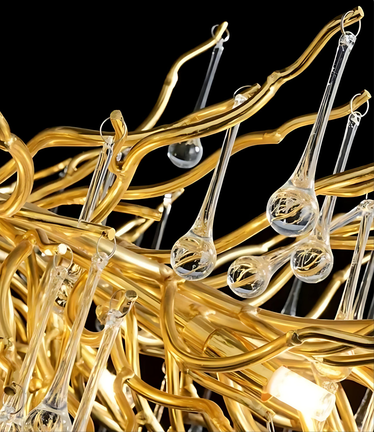 Luxury Crystal LED Ceiling Chandelier / Ruchi