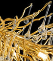 Luxury Crystal LED Ceiling Chandelier / Ruchi