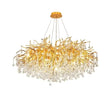Modern Crystal LED Chandelier For Dining Room / Ruchi