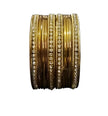 Authentic Indian Metal Bangles Set With Stones / Ruchi