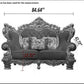 European Button Tufted Leather 1-2-3 Seater Sofa Set / Ruchi