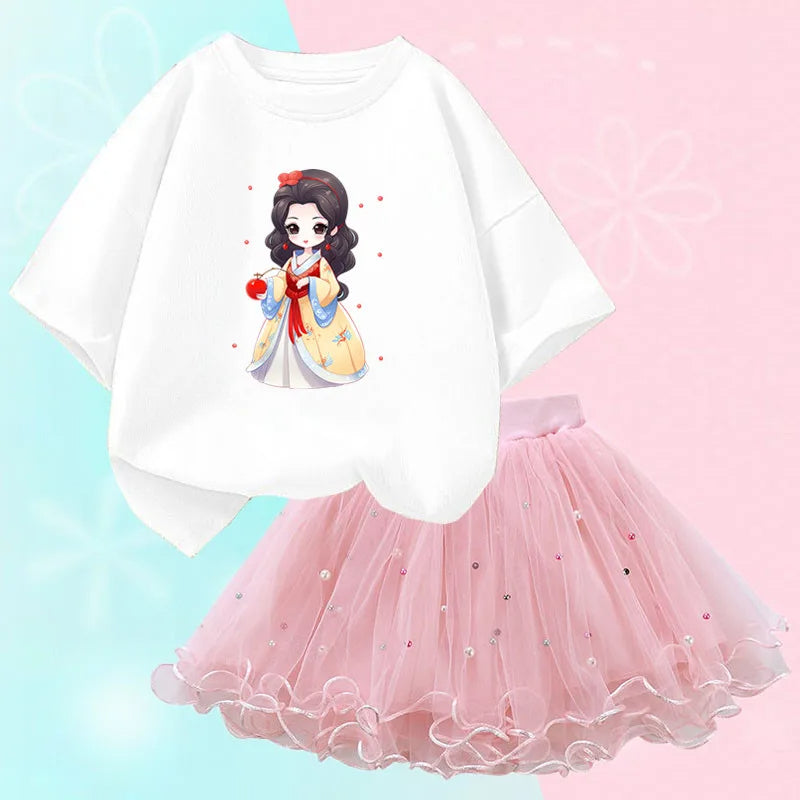 Fashionable Printed Top Kids Dress / Ruchi