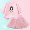 Fashionable Printed Top Kids Dress / Ruchi