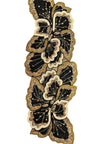 Handwoven Beaded Fabric Table Runner / Ruchi