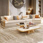 Modern Leather Upholstery Sectional Sofa Set / Ruchi