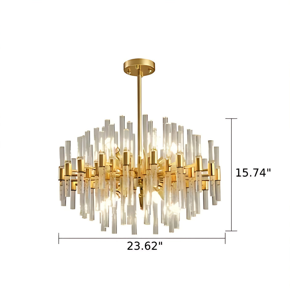 Contemporary Glorious LED Crystal Chandelier / Ruchi