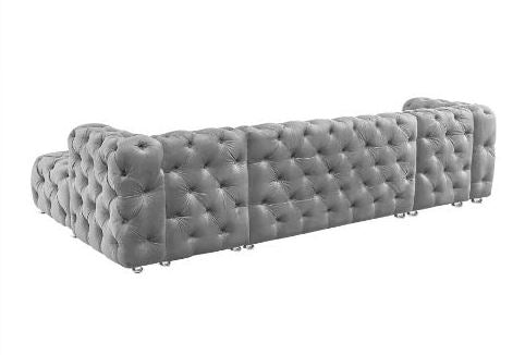 Classical Velvet Upholstery Sectional Sofa / Ruchi