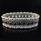 Black Stone Designer Beaded Bracelet / Ruchi
