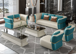 3+2+1+1 Leather Sofa Set / Ruchi