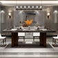 Marble Top Rectangular Dining Table / Ruchi