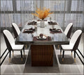 Marble Top Rectangular Dining Table Set / Ruchi