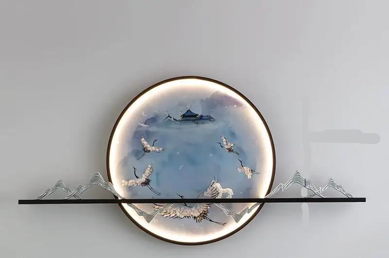 Mountain Valley LED Mural Wall Lamp