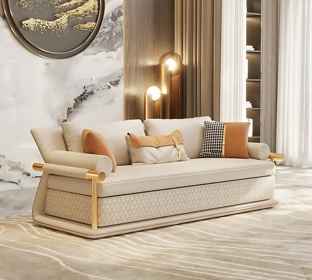 3-2-1 Sectional Leather Sofa Set / Ruchi