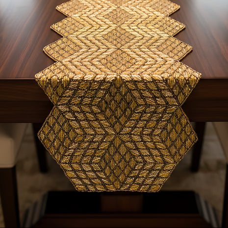 Intricately Crafted Colorful Beaded Runner / Ruchi